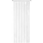 FADENVORHANG transparent  - Silberfarben/Weiß, Basics, Textil (90/245cm) - Boxxx