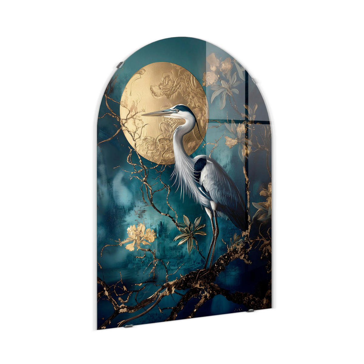 GLASBILD Tiere 70/100 cm  - Multicolor, Basics, Glas/Papier (70/100cm)