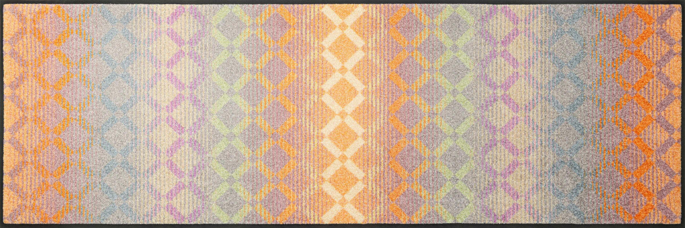 LÄUFER 60/180 cm  - Multicolor, LIFESTYLE, Kunststoff/Textil (60/180cm) - wash+dry