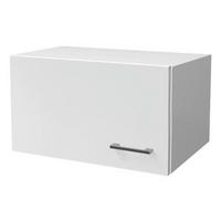 KÜCHENOBERSCHRANK 60/32/32 cm  in Weiß  - Alufarben/Weiß, KONVENTIONELL, Holzwerkstoff/Kunststoff (60/32/32cm) - FlexWell