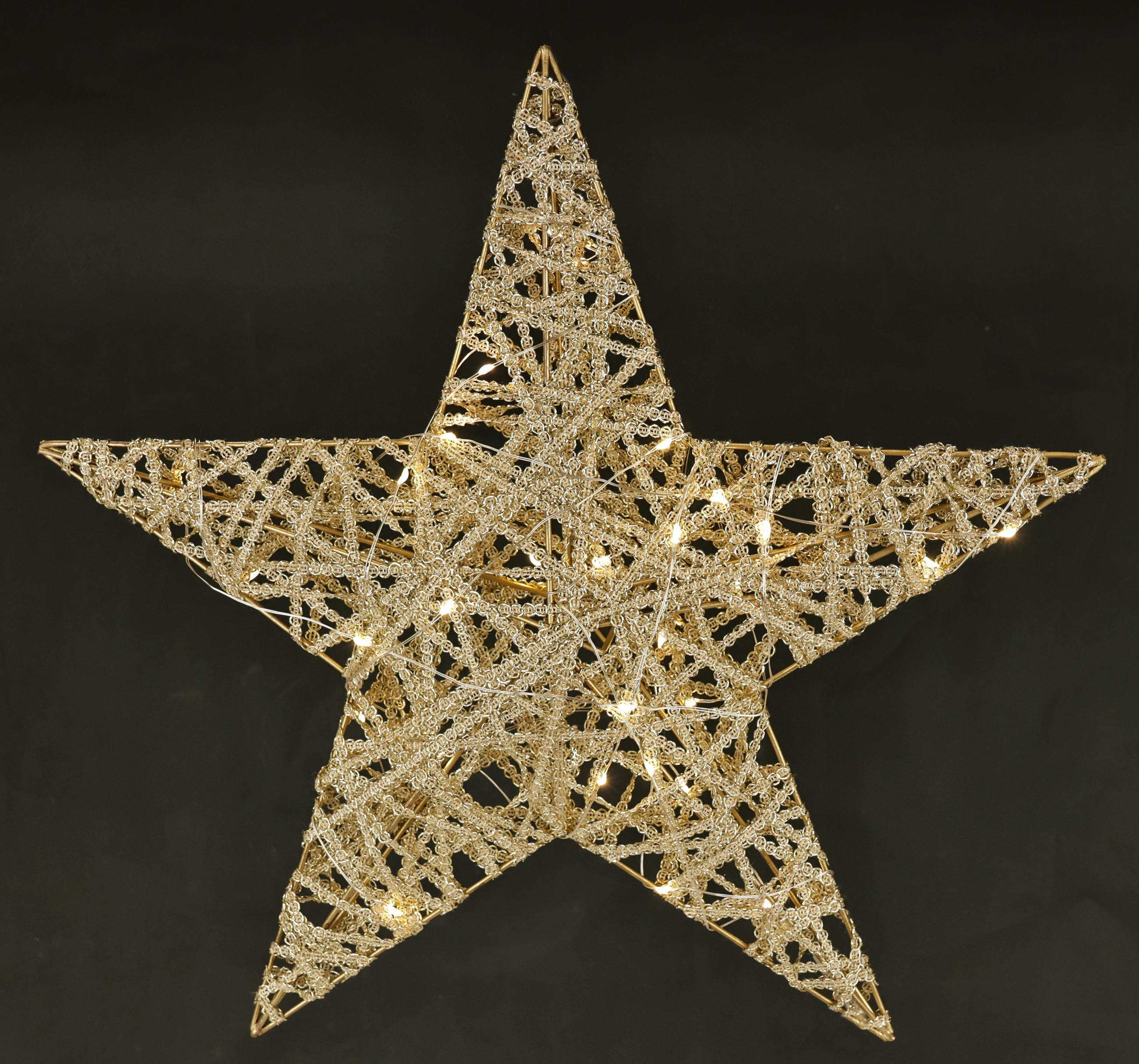 DEKOSTERN  - Goldfarben, Basics, Metall (40/40cm)