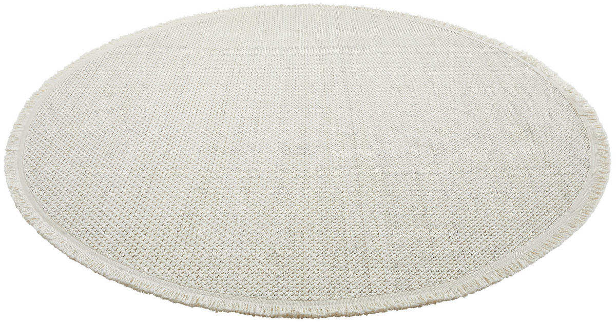 WEBTEPPICH 200 cm Weiß  - Weiß, Basics, Textil (200cm) - Novel