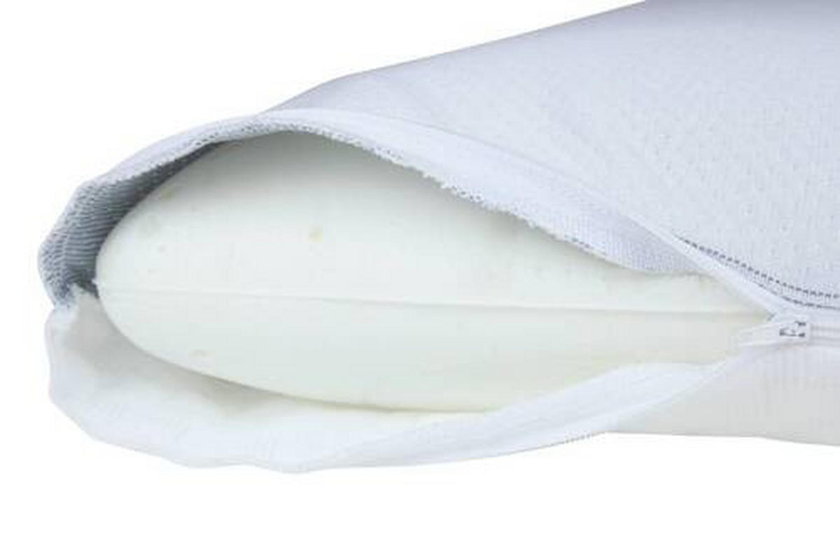 NACKENSTÜTZKISSEN 35/75 cm  - Weiß, Basics, Textil (35/75cm) - MID.YOU