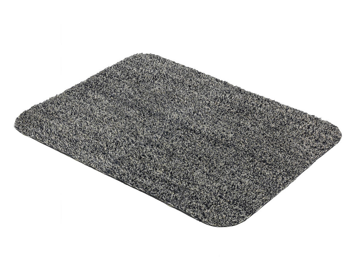 FUßMATTE  60/75 cm  Anthrazit  - Anthrazit, Basics, Kunststoff/Textil (60/75cm) - Esposa