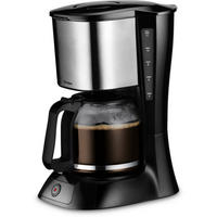 FILTERKAFFEEMASCHINE  - Schwarz, MODERN, Kunststoff (24,5/19/34cm) - Trisa Electronics