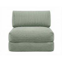SCHLAFSESSEL Cord Mintgrün Rückenkissen  - Mintgrün, KONVENTIONELL, Textil (85/80/85cm) - Xora