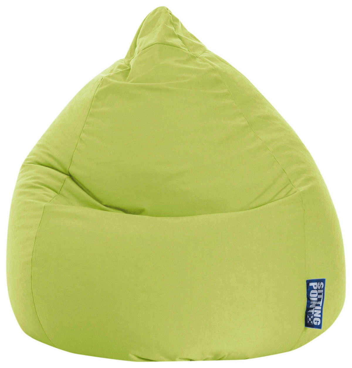 SITZSACK 220 l  - Grün, Design, Textil (110/70/110cm)