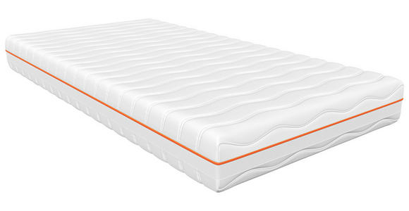 TASCHENFEDERKERNMATRATZE 90/200 cm Höhe ca. 22 cm  - Weiß, Basics, Textil (90/200cm) - Xora