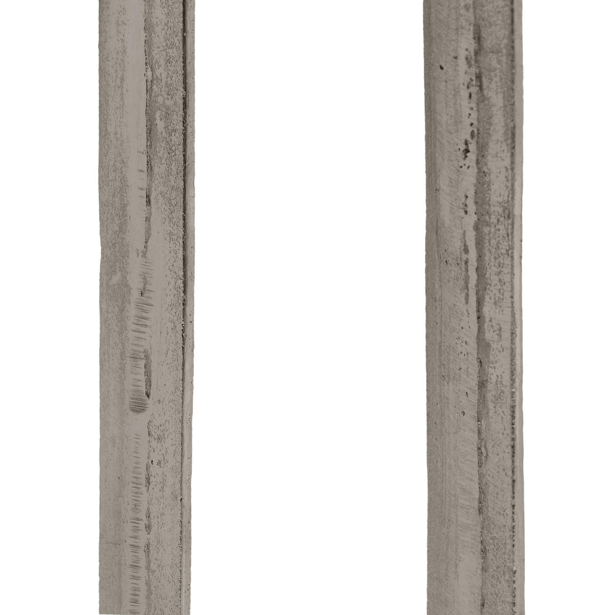 BEISTELLTISCH 38/38/61 cm Silberfarben rund  - Silberfarben, MODERN, Metall (38/38/61cm)