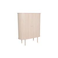 SIDEBOARD 100/123/40 cm  - vit/ekfärgad, Design, trä (100/123/40cm) - Best Price