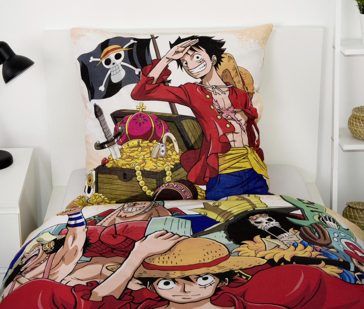 JUGENDBETTWÄSCHE One Piece Renforcé 135/200 cm  - Multicolor, Trend, Textil (135/200cm) - Herding