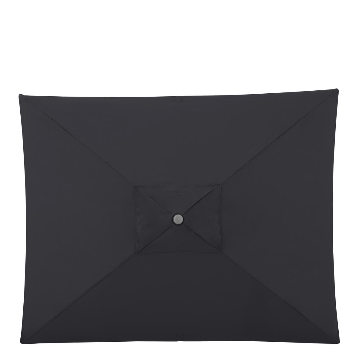 SONNENSCHIRM  200/250 cm  - Anthrazit/Silberfarben, Konventionell, Textil/Metall (200/250cm) - Doppler
