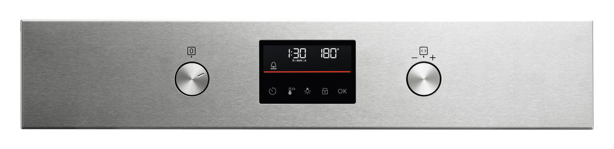 EINBAUBACKOFEN KOFFP46BX  - Edelstahlfarben/Schwarz, Basics, Metall (59,5/59,4/54,8cm) - Electrolux