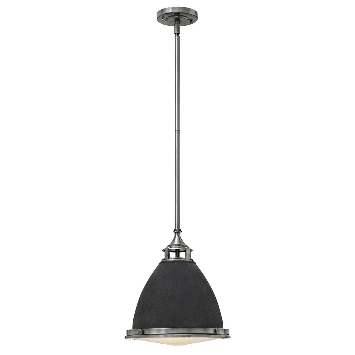 Elstead Lighting Hängeleuchte Amelia Zink 42.6 cm