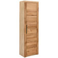 GARDEROBENSCHRANK  in 60/199/40 cm  - Eichefarben/Schwarz, KONVENTIONELL, Holz/Holzwerkstoff (60/199/40cm) - Carryhome