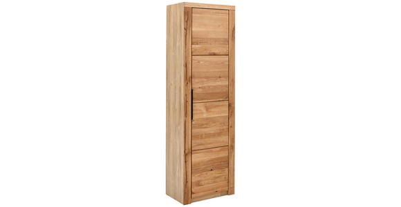GARDEROBENSCHRANK  in 60/199/40 cm  - Eichefarben/Schwarz, KONVENTIONELL, Holz/Holzwerkstoff (60/199/40cm) - Carryhome