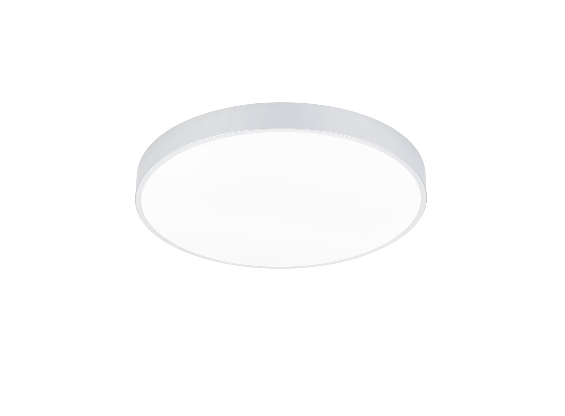 LED-DECKENLEUCHTE Waco 49,5/6,5 cm   - Weiß, MODERN, Metall (49,5/6,5cm) - Trio Leuchten