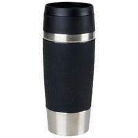 THERMOBECHER TRAVEL MUG 0,36 L  - Basics, Kunststoff/Metall (0,36l) - Emsa