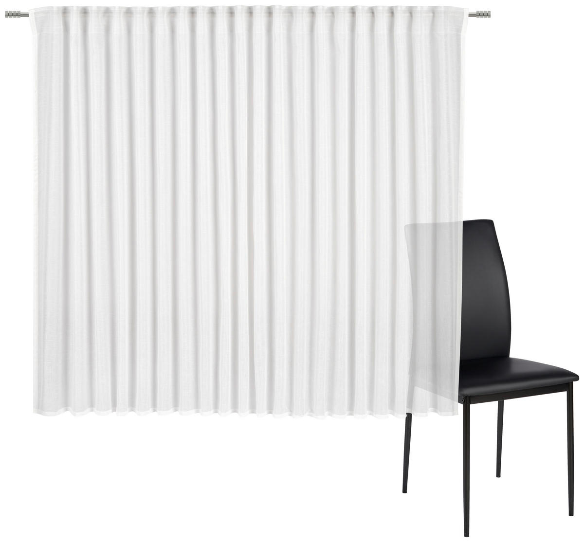 ZAVJESA SA SKRIVENIM OMČAMA krem  300/160 cm  - krem, Basics, tekstil (300/160cm) - Esposa