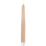 LED-KERZE 2,2/22 cm  - Sandfarben, LIFESTYLE, Kunststoff/Paraffin (2,2/22cm) - Ambia Home