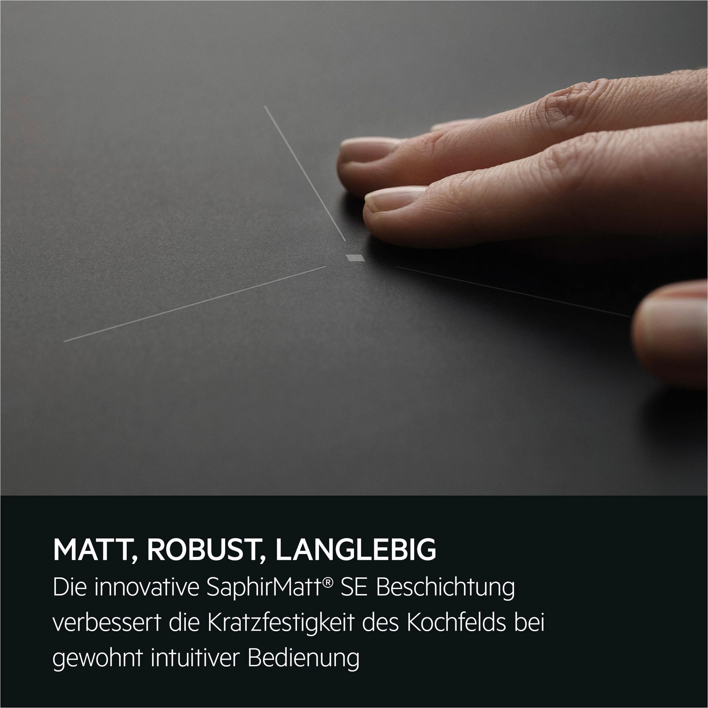 BACKOFENSET XXXL60  - Schwarz, Basics, Glas/Metall (56,0/59,3/55,0cm) - AEG