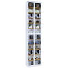 CD-REGAL - Honigeiche/Weiss, Design, Holzwerkstoff (42/183/20cm) - MID.YOU