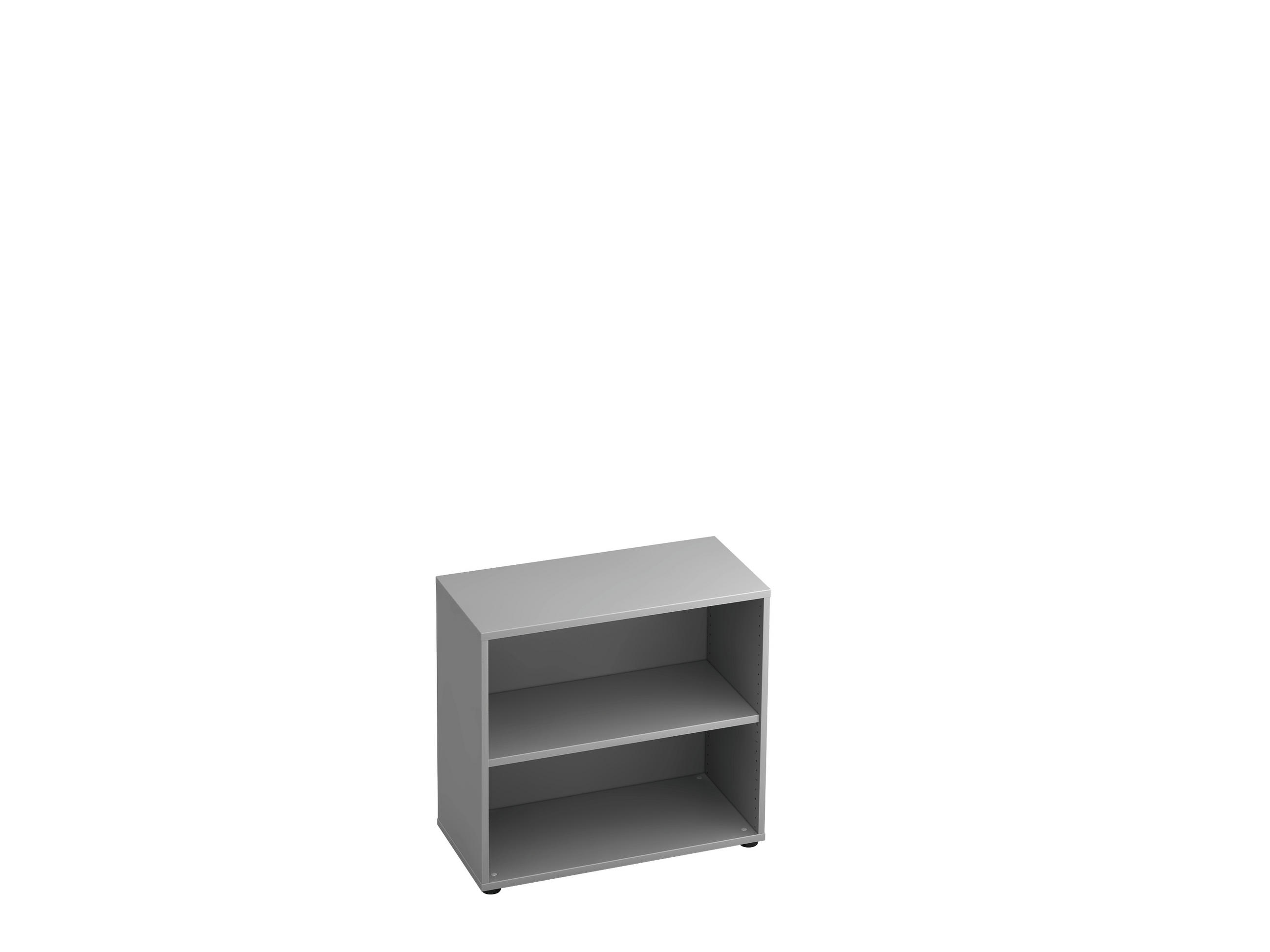 REGAL  80/74,8/40 cm Grau  - Schwarz/Grau, KONVENTIONELL, Holzwerkstoff/Kunststoff (80/74,8/40cm) - Venda