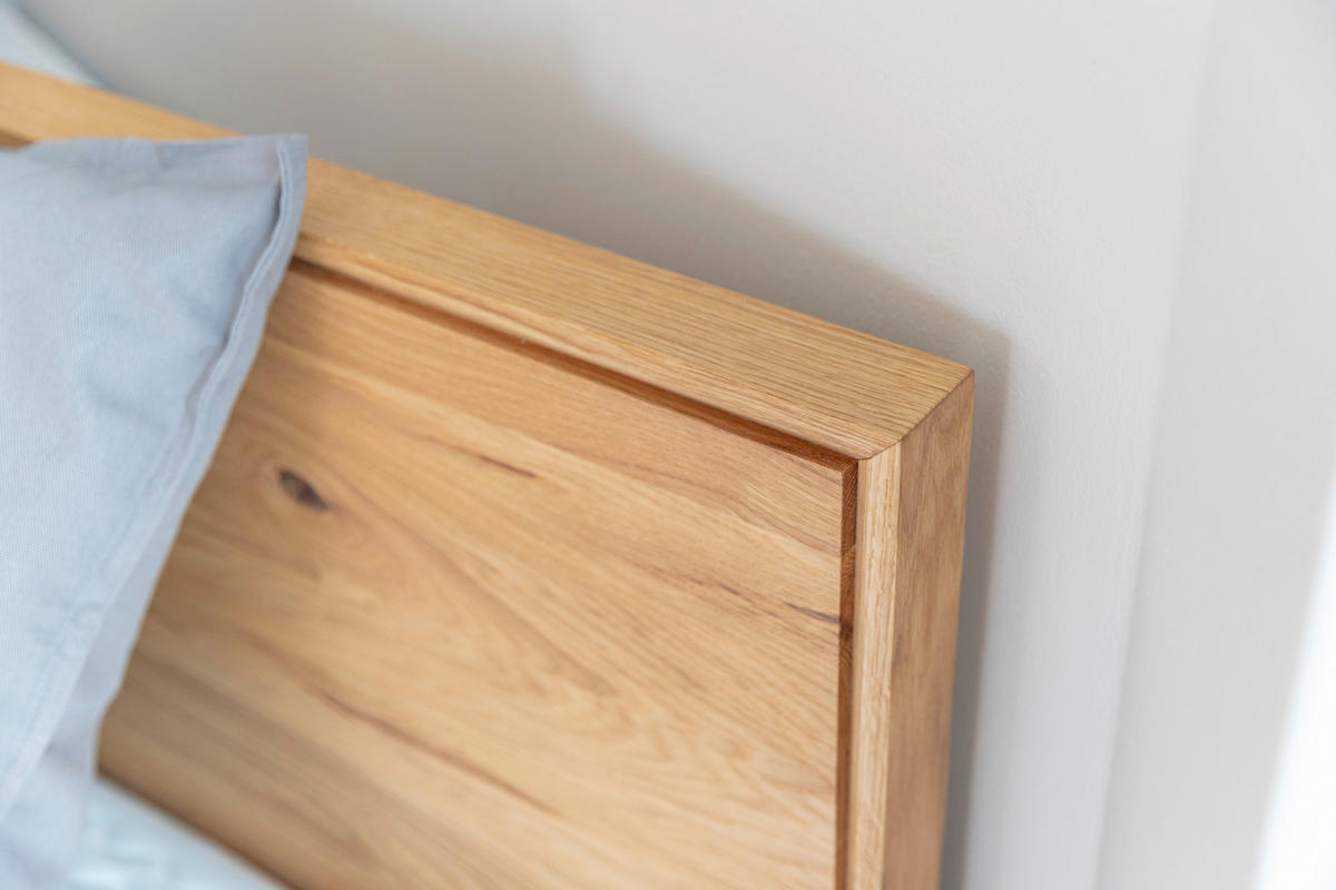 BETT 140/200 cm  in Eichefarben  - Eichefarben, MODERN, Holz (140/200cm) - Linea Natura