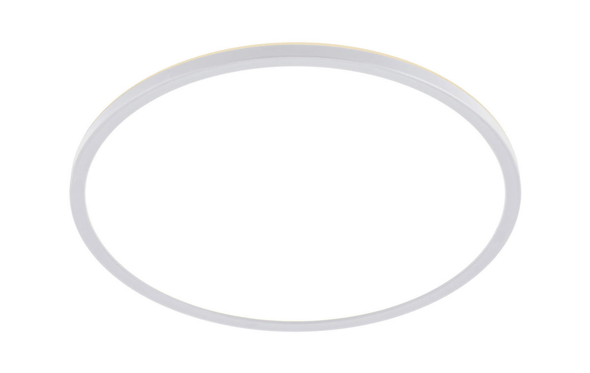 LED-DECKENLEUCHTE Giga 42/2,9 cm   - Weiß, Basics, Kunststoff (42/2,9cm) - Novel