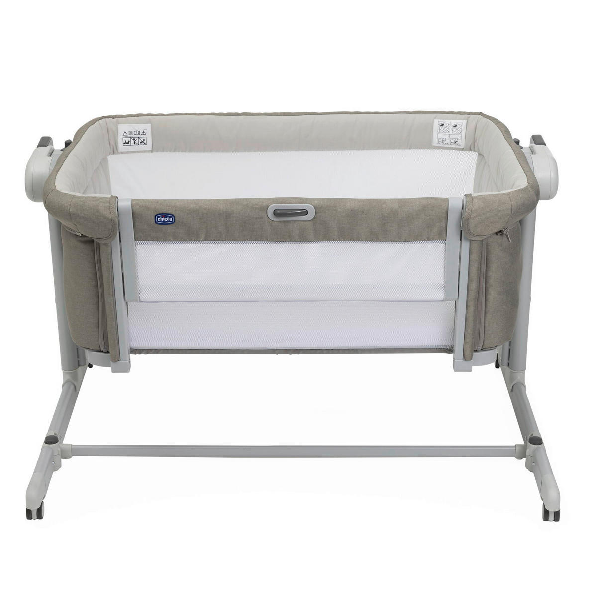 BEISTELLBETT Next2Me Magic Evo   - Taupe, Basics (99/73,5/64/80cm) - Chicco