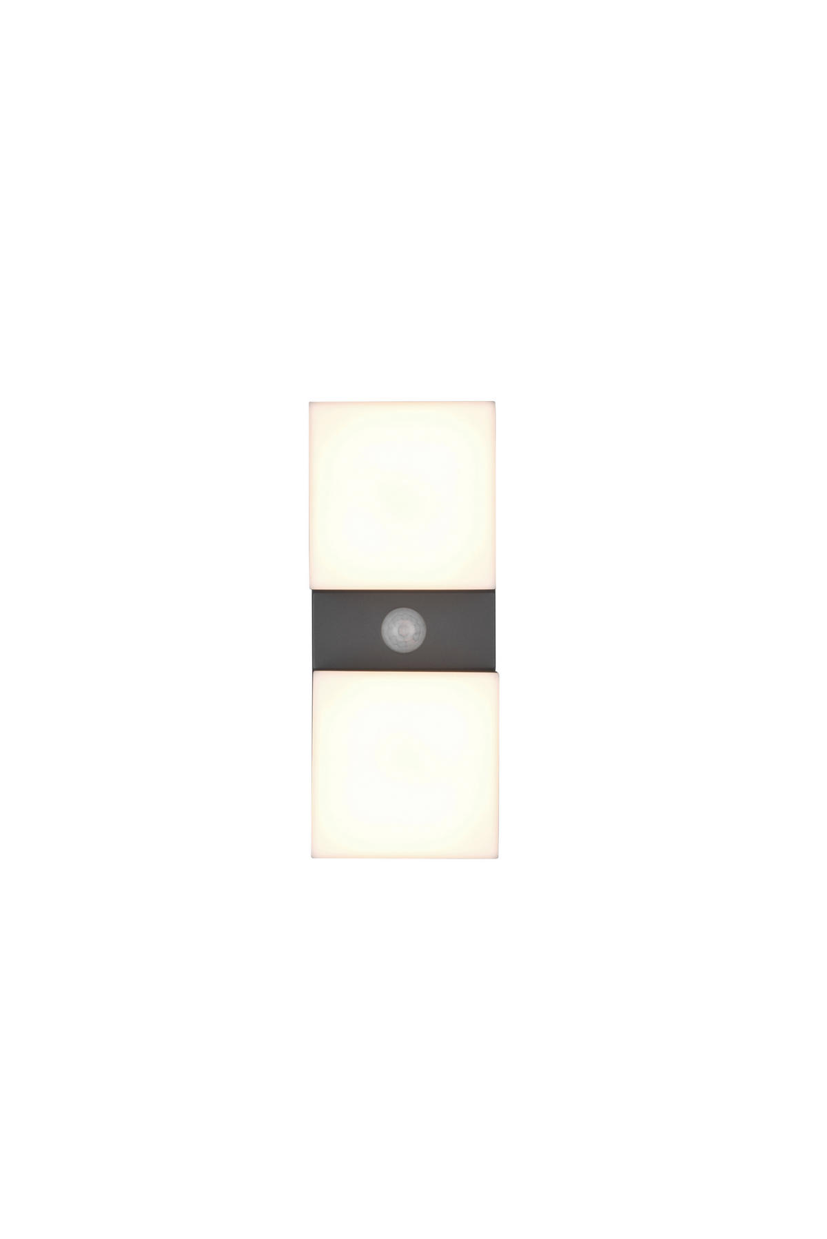 APLICĂ DE EXTERIOR - antracit, Basics, plastic/metal (28/9/11cm)