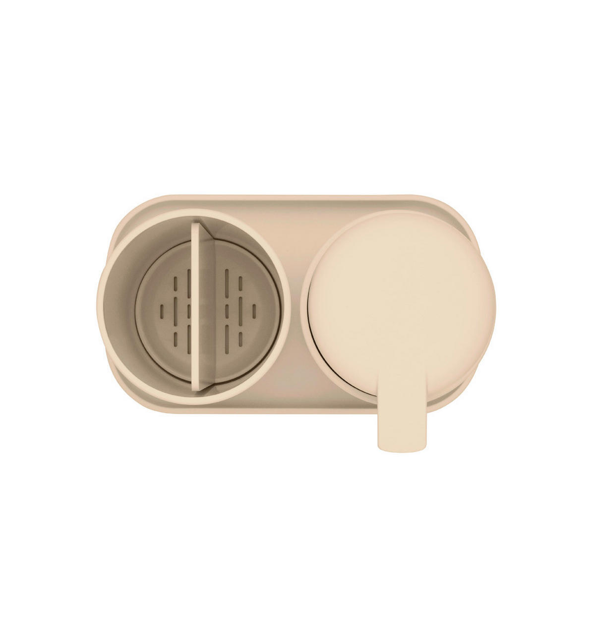 Handfatsset plast  - beige, Basics, plast (16,8/14,9/9,7cm) - Brabantia