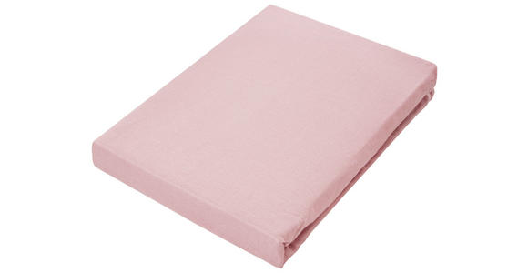 SPANNLEINTUCH 100/200 cm - Rosa, Basics, Textil (100/200cm) - Novel