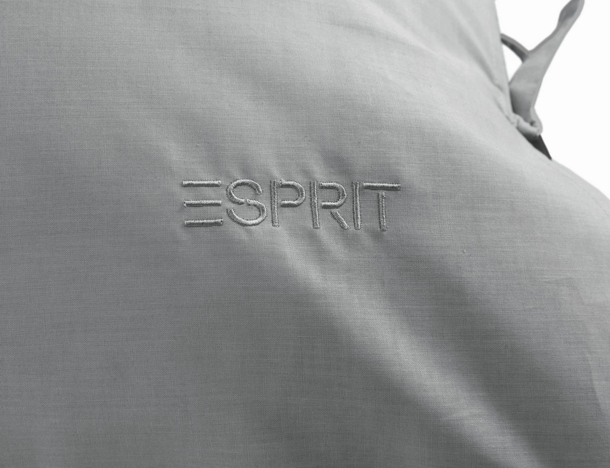 BETTWÄSCHE E-Join Renforcé 155/220 cm  - Grau, Basics, Textil (155/220cm) - Esprit
