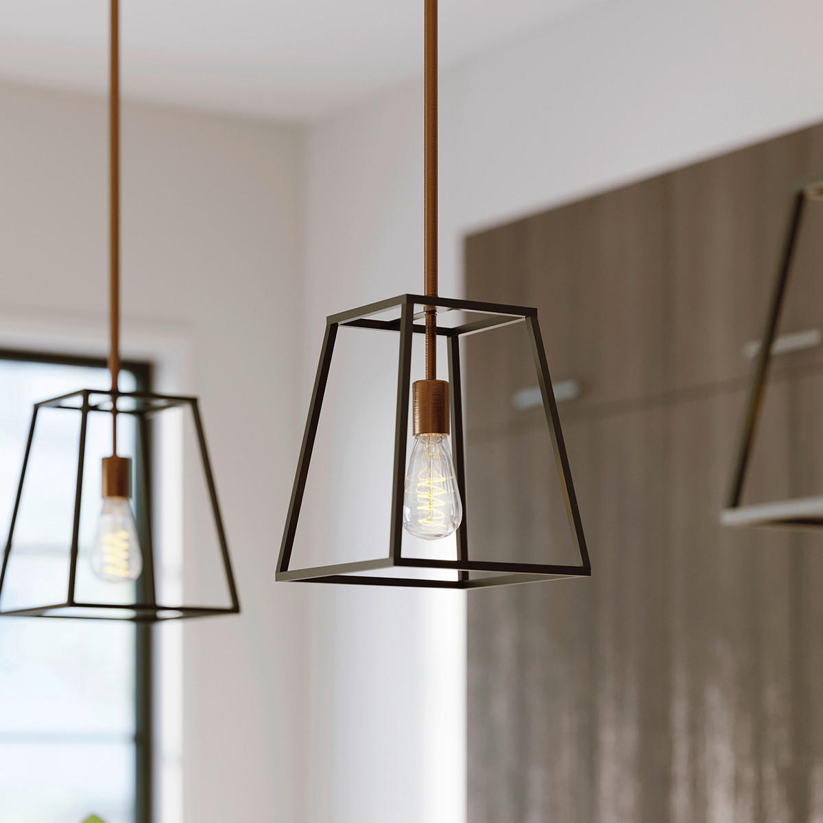 HÄNGLAMPA Elstead Fulton 25.4/38  cm  - svart/guldfärgad, Klassisk, metall (25.4/38 cm) - Elstead Lighting
