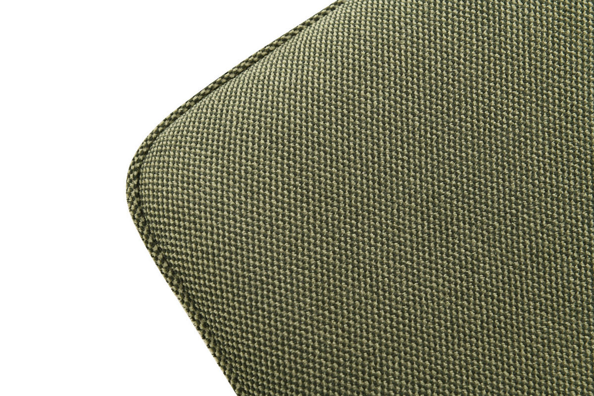 STUHL  Stoffauswahl  Leinenoptik  - Eichefarben/Grün, MODERN, Holz/Textil (45/88/54cm) - Cantus