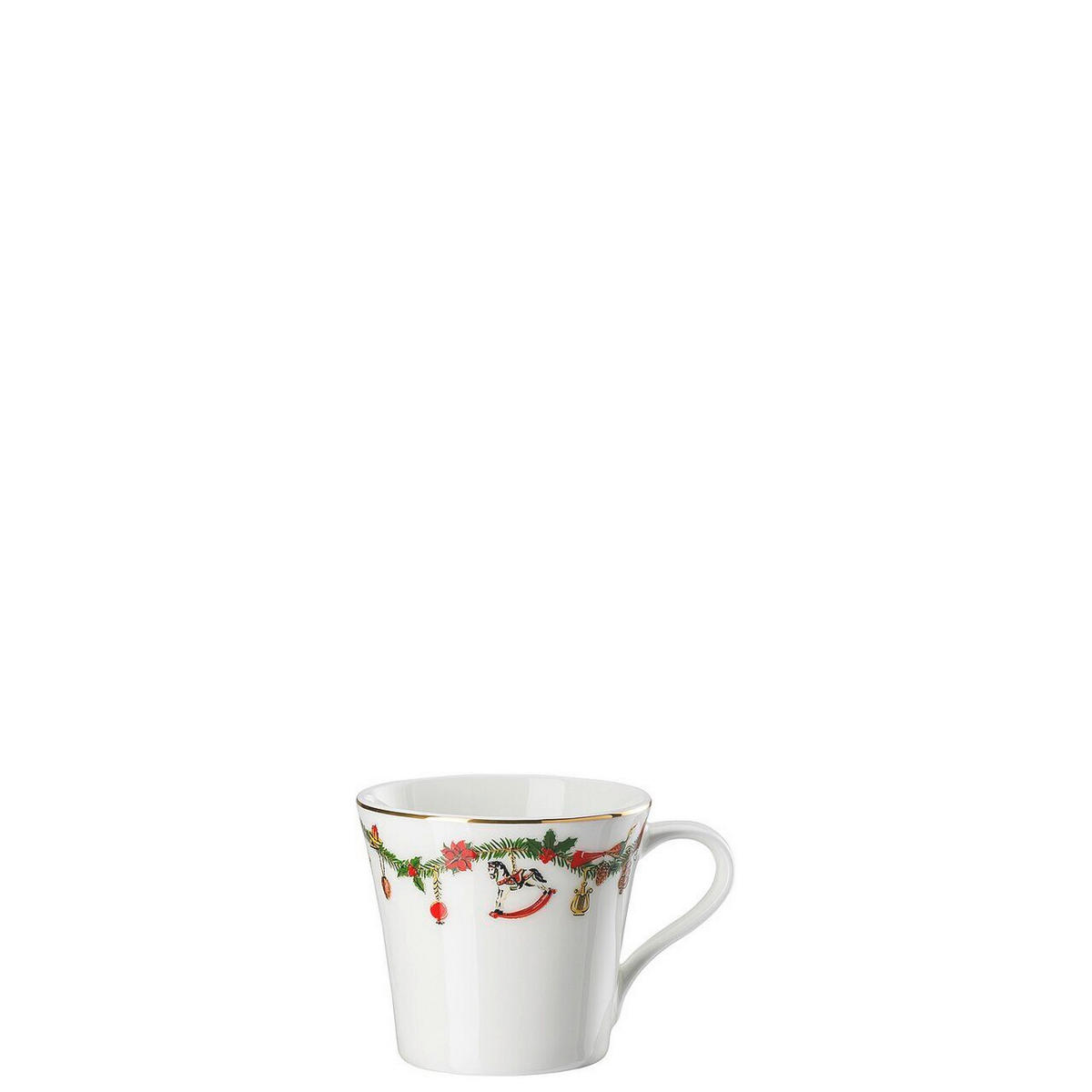 KAFFEESET Multicolor Nora - Christmas 3-teilig  - Multicolor, Basics, Keramik - Hutschenreuther