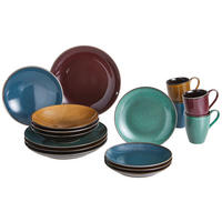 KOMBISERVICE 16-teilig  - Multicolor, MODERN, Keramik - Creatable