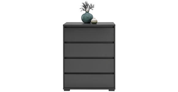 KOMMODE 80/103/48 cm in Anthrazit - Anthrazit, Design, Holzwerkstoff/Kunststoff (80/103/48cm) - Carryhome