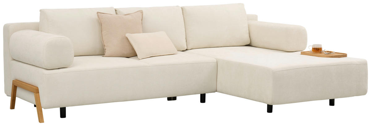 ROHOVÁ SEDAČKA, textil,  - přírodní barvy, Natur, dřevo/textil (287/183cm) - Niels Andersson