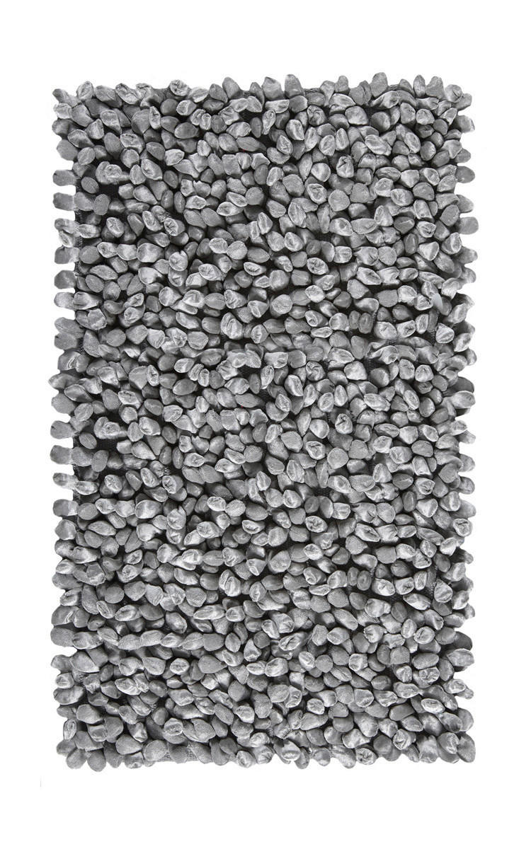 BADEMATTE Grau 70/120 cm  - Grau, Basics, Textil (70/120cm) - Aquanova