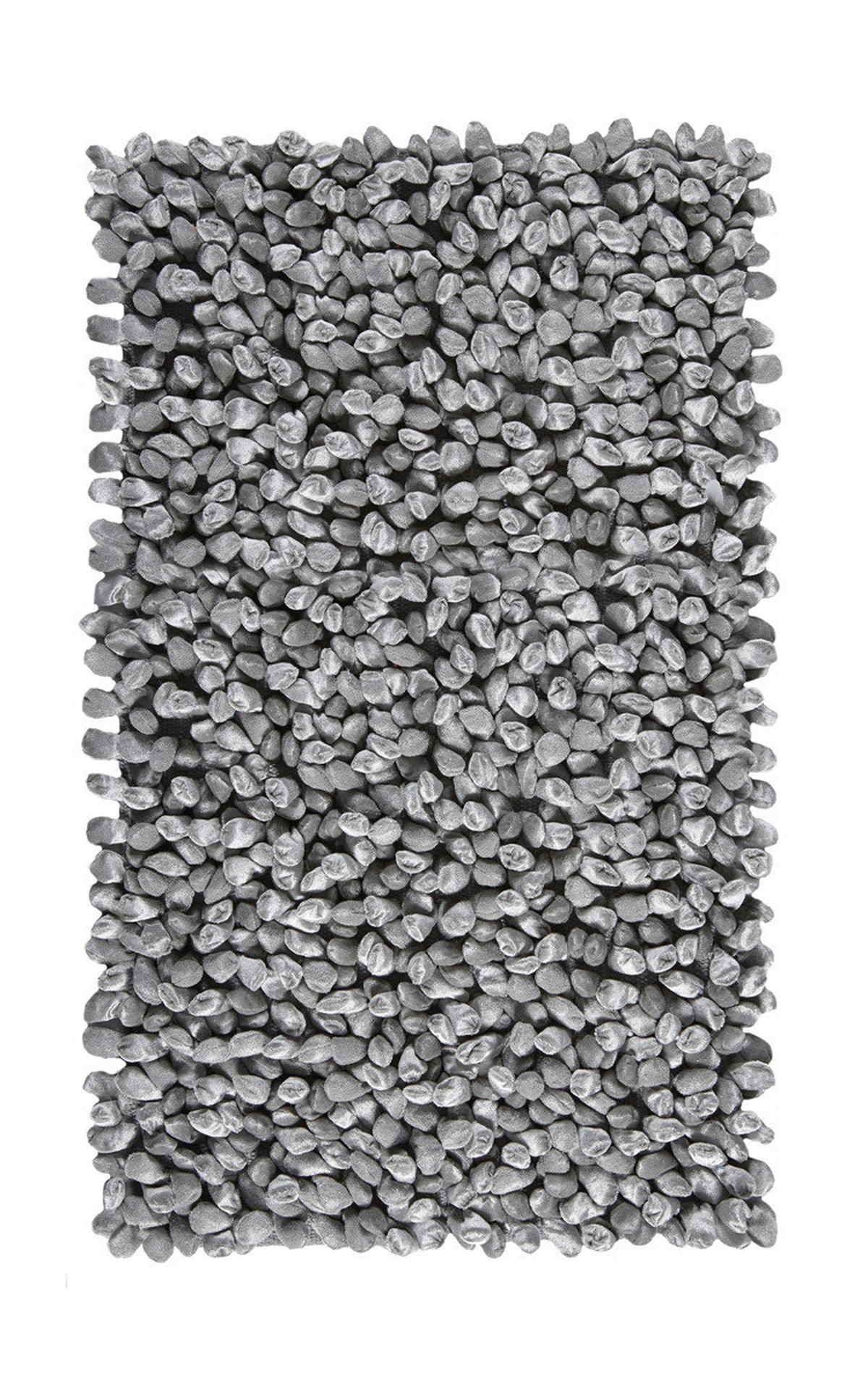 BADEMATTE ROCCA Grau 70/120 cm  - Grau, Basics, Textil (70/120cm) - Aquanova