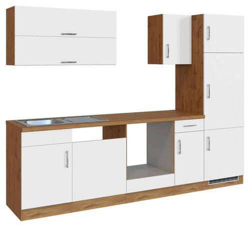 KÜCHENLEERBLOCK in - Eichefarben, MODERN (270/200/60cm) - Held