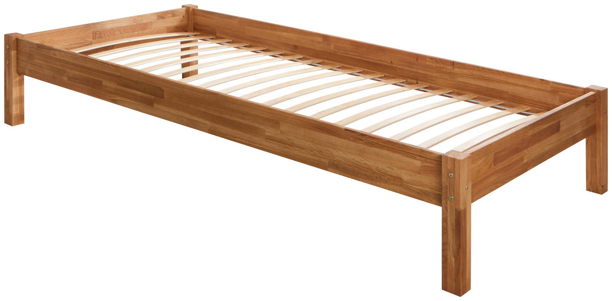 FUTONBETT - Naturfarben, MODERN, Holz (140/200cm) - MID.YOU