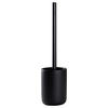 WC-BÜRSTENGARNITUR in Metall  Kunststoff   - Schwarz, Basics, Kunststoff/Metall (9,4/36,8/9,4cm) - Sadena