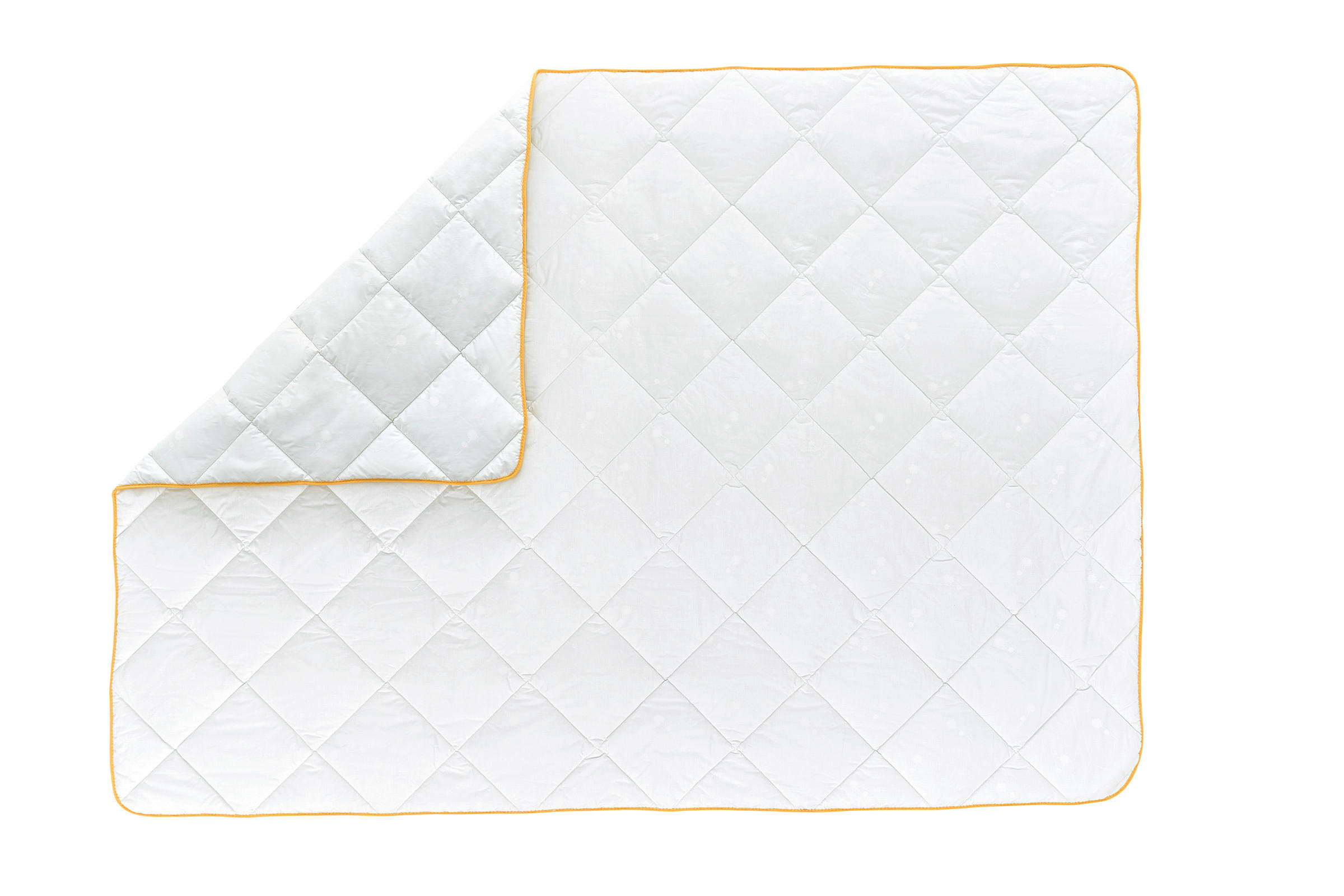 BETTDECKE - Weiß, Basics, Kunststoff/Textil (200/200/2cm) - Yatas