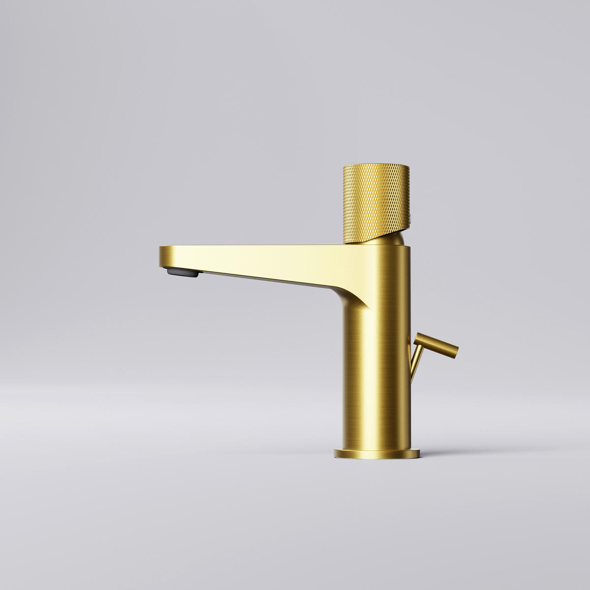 WASCHTISCHARMATUR 4,9/16,5/14,3 cm  - Goldfarben, MODERN, Metall (4,9/16,5/14,3cm)
