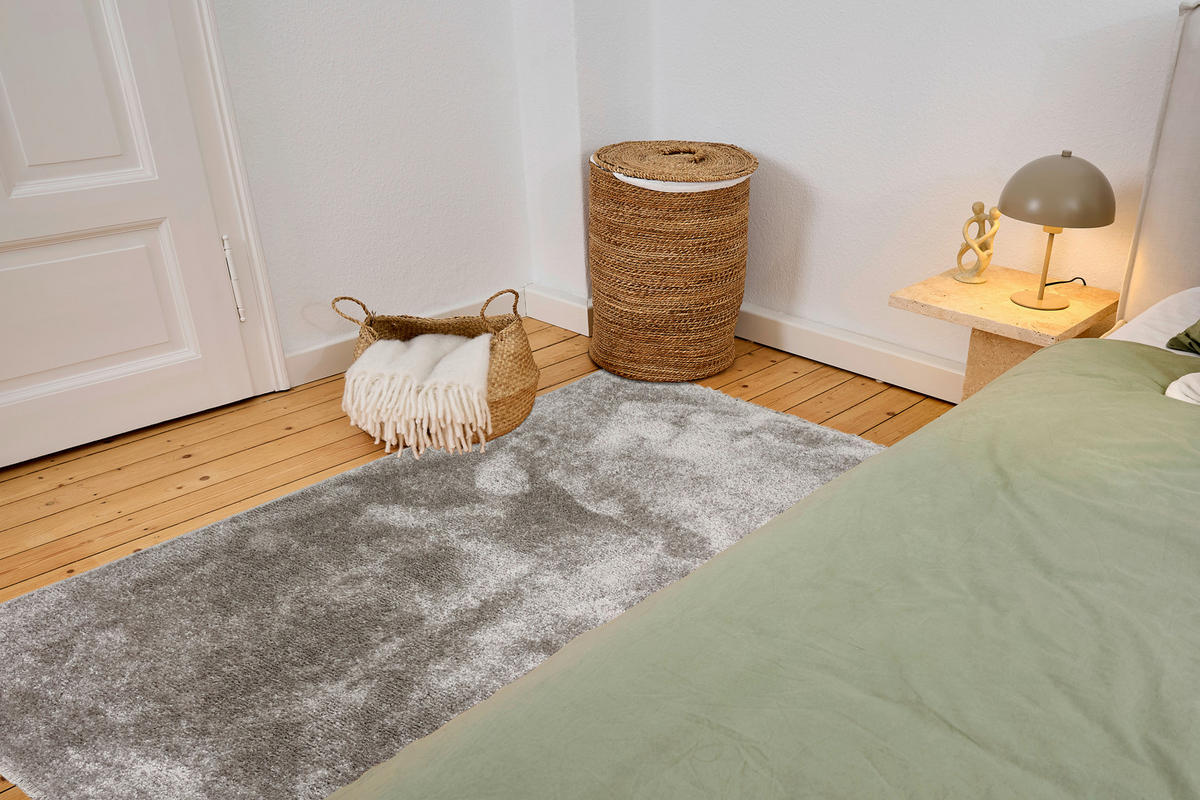 WEBTEPPICH 160/230 cm Stevie Grau rechteckig  - Grau, Basics, Kunststoff (160/230cm) - Astra