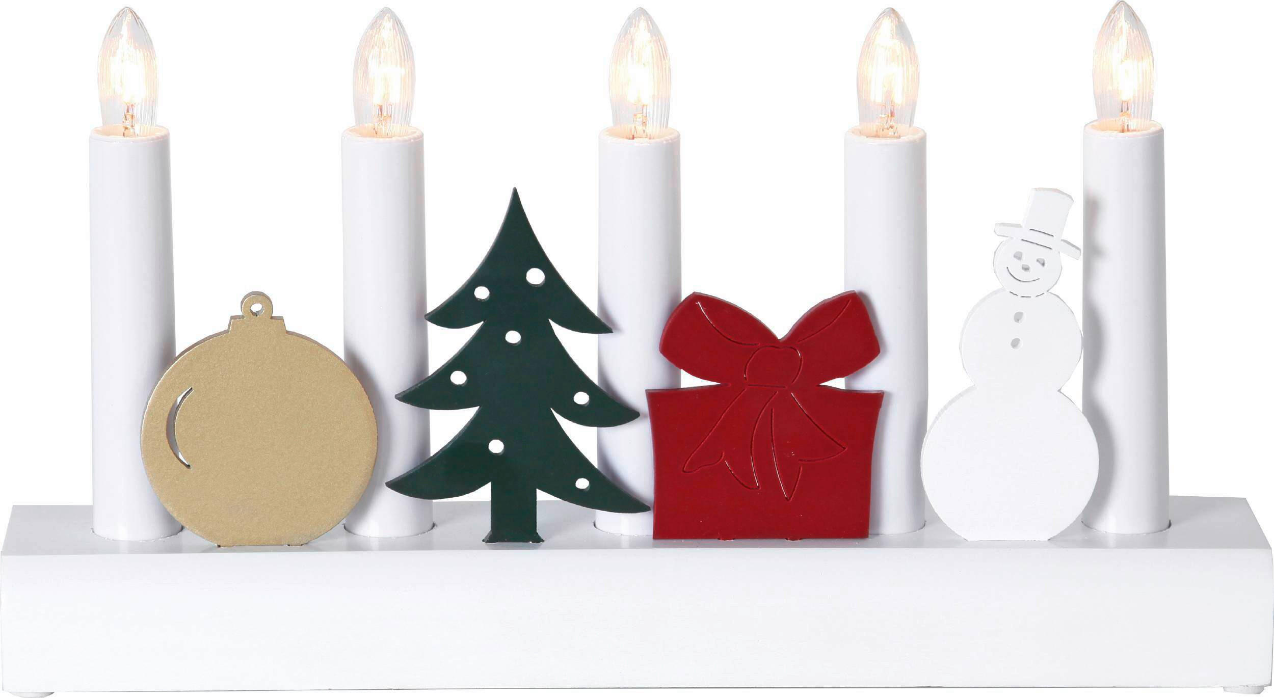 LED-DEKOLEUCHTE  28/6/15 cm    - Weiß, Basics, Holz/Kunststoff (28/6/15cm) - Eglo