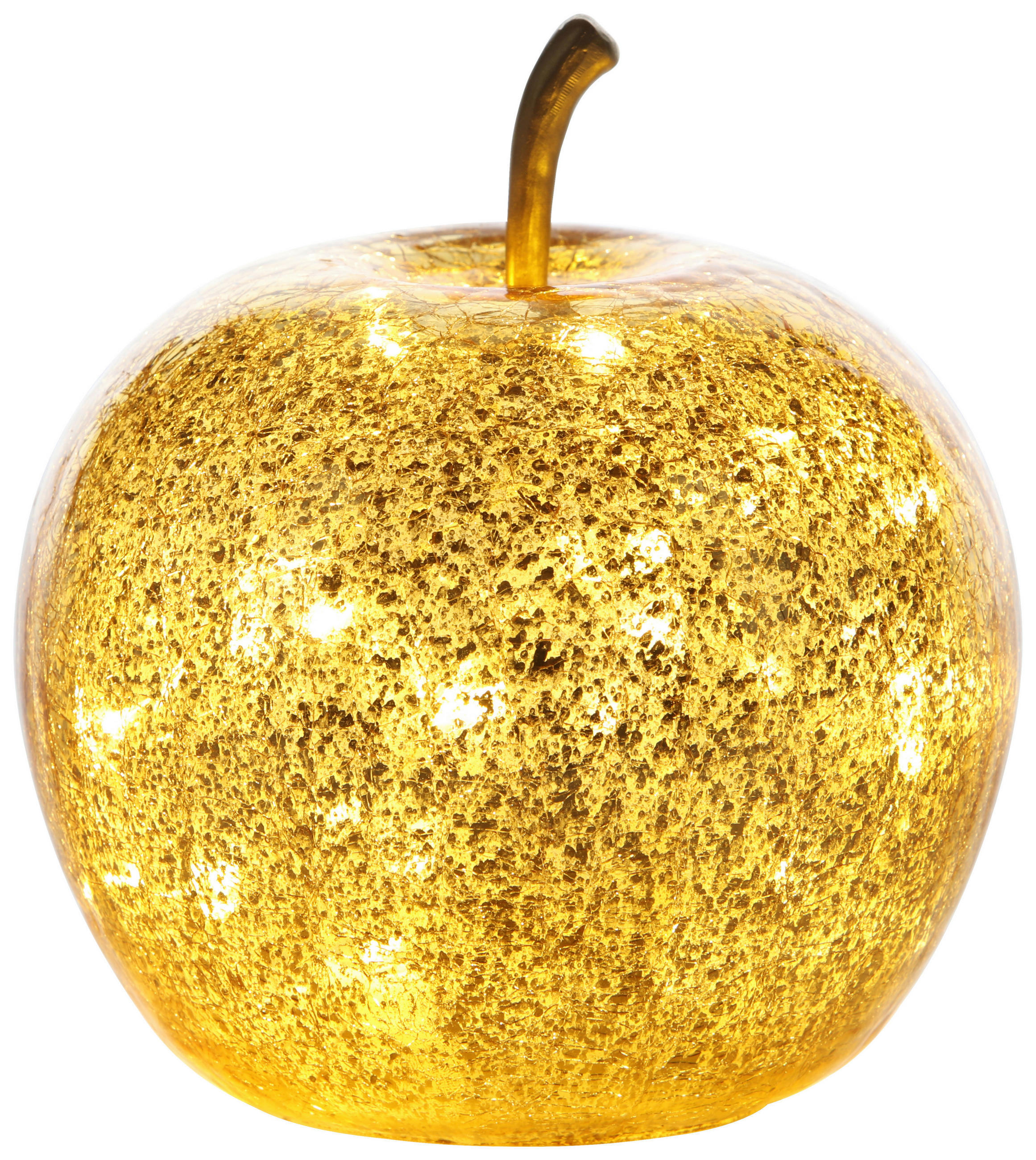DEKOKUGEL - Gelb, LIFESTYLE, Glas (16,5/20,5cm)